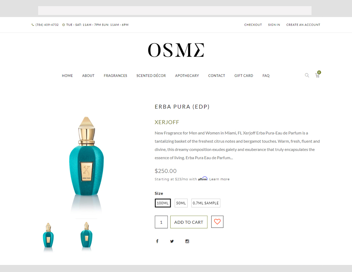 OSME Perfumery